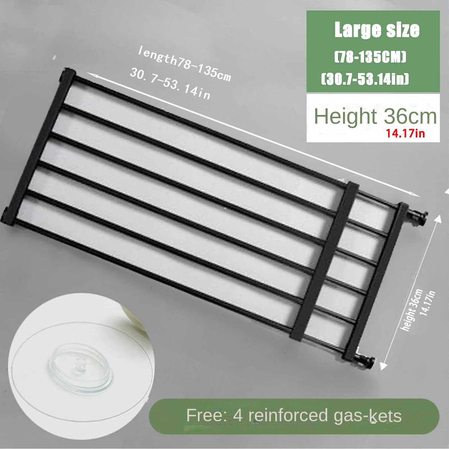 Indoor Pet Barrier Gate for Dogs and Cats