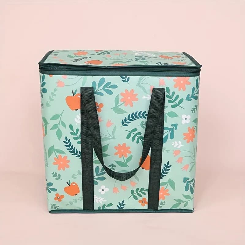 Large Reusable Grocery Bag with Insulation