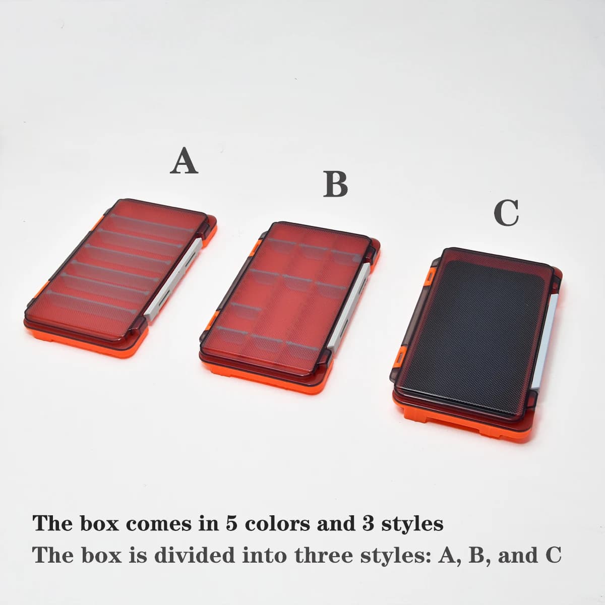 Fishing Tackle Box with Modular Storage