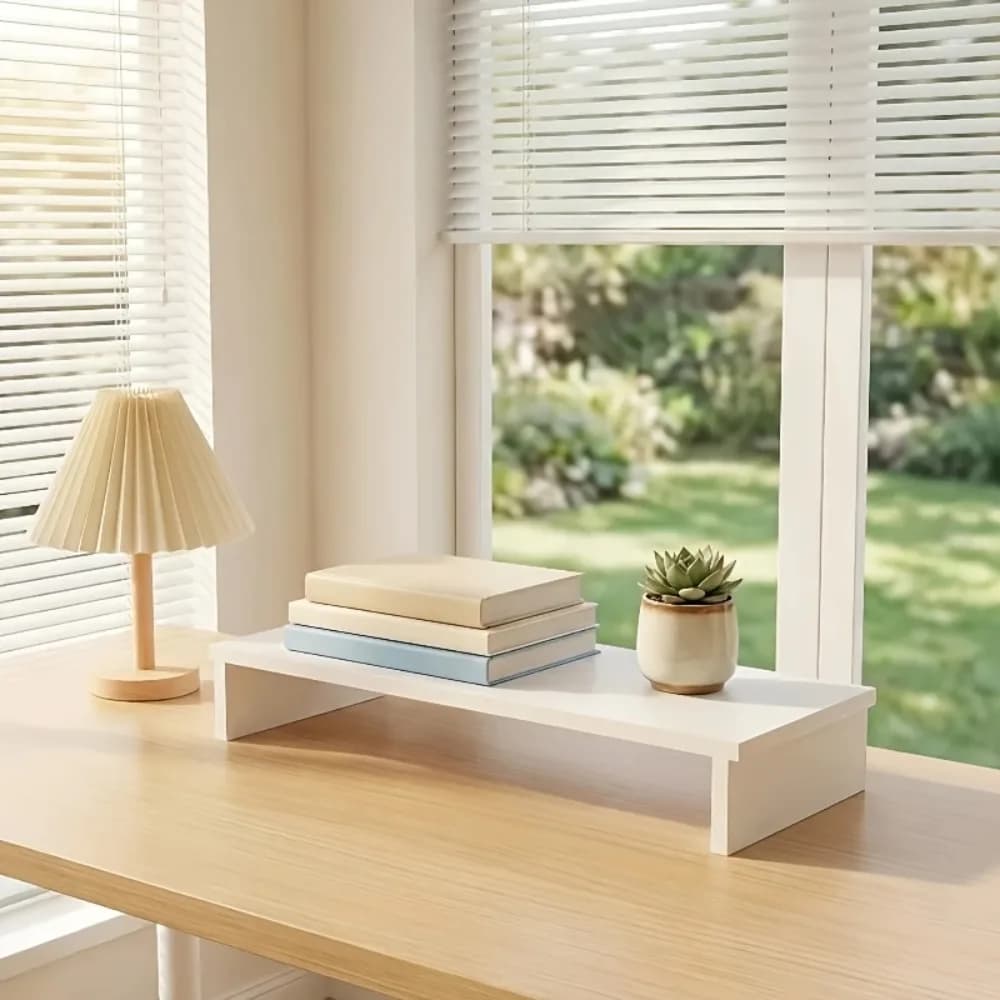 White Ergonomic Laptop Stand