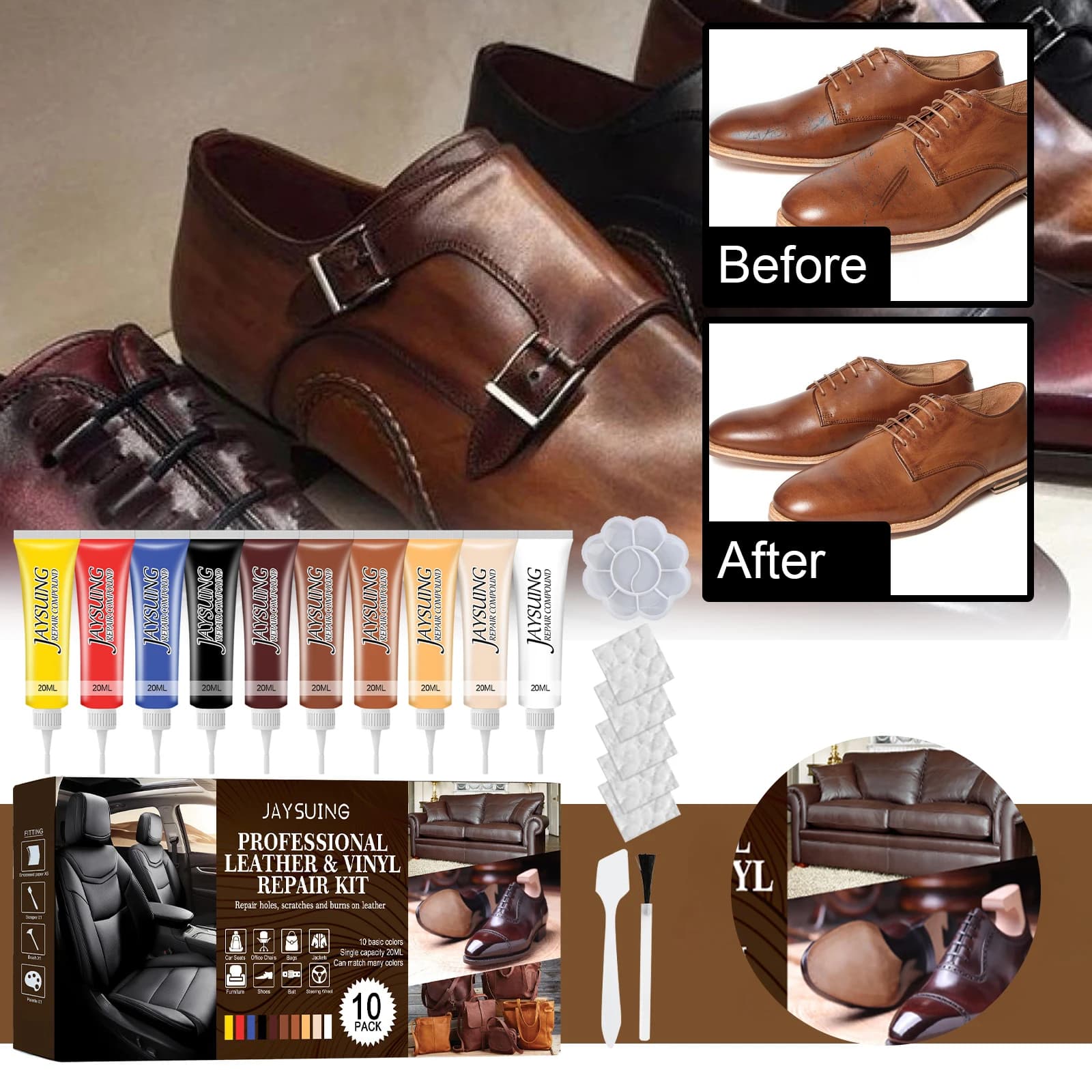 Leather and Vinyl Repair Kit