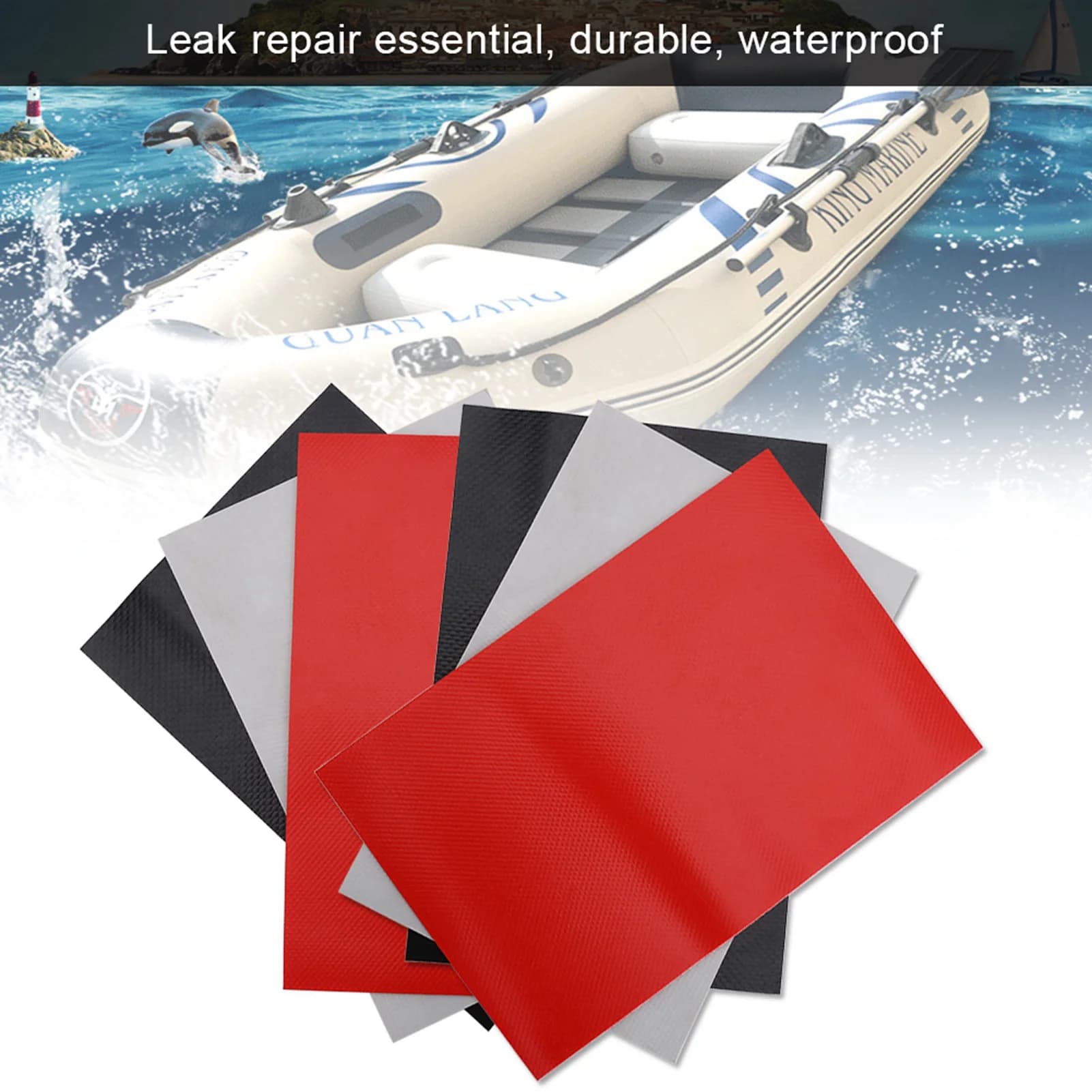PVC Inflatable Boat Repair Patches Kit