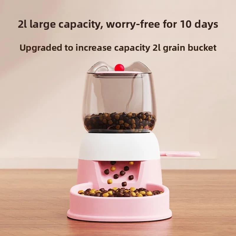 Automatic Pet Feeder with Foot Pedal