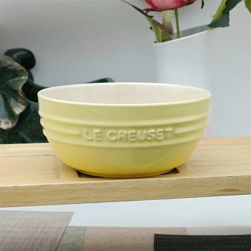 Ceramic Round Bowl for Soup and Salad