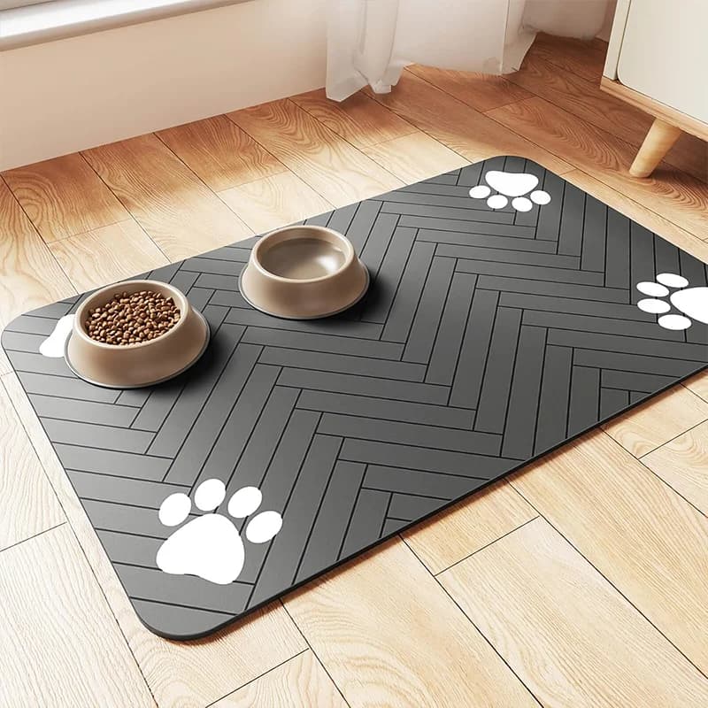 Pet Placemat Waterproof Dog and Cat Bowl Mat