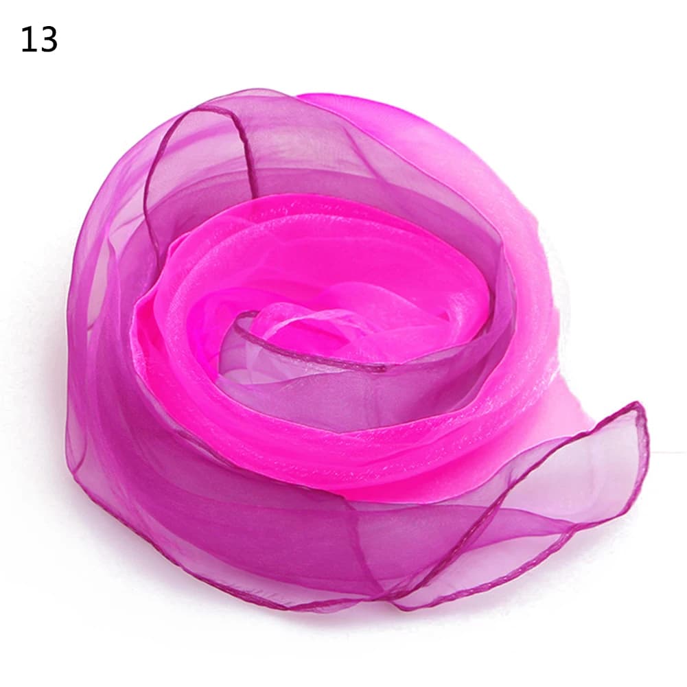Silk Chiffon Neck Scarf