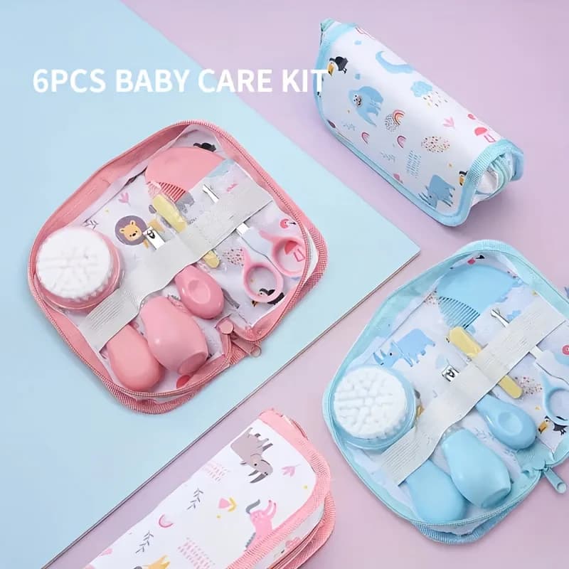 Baby Hygiene Care Kit with Nasal Aspirator and Nail Clipper