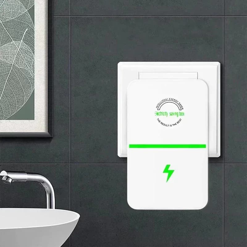 Home Pro Power Energy Saver with Stable Voltage US/UK/EU Plug - Household Electricity Energy Efficient Device Amagi