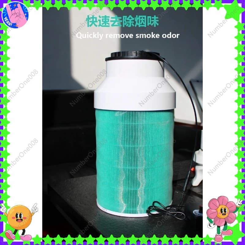 DIY Compact Air Purifier with Formaldehyde Filter