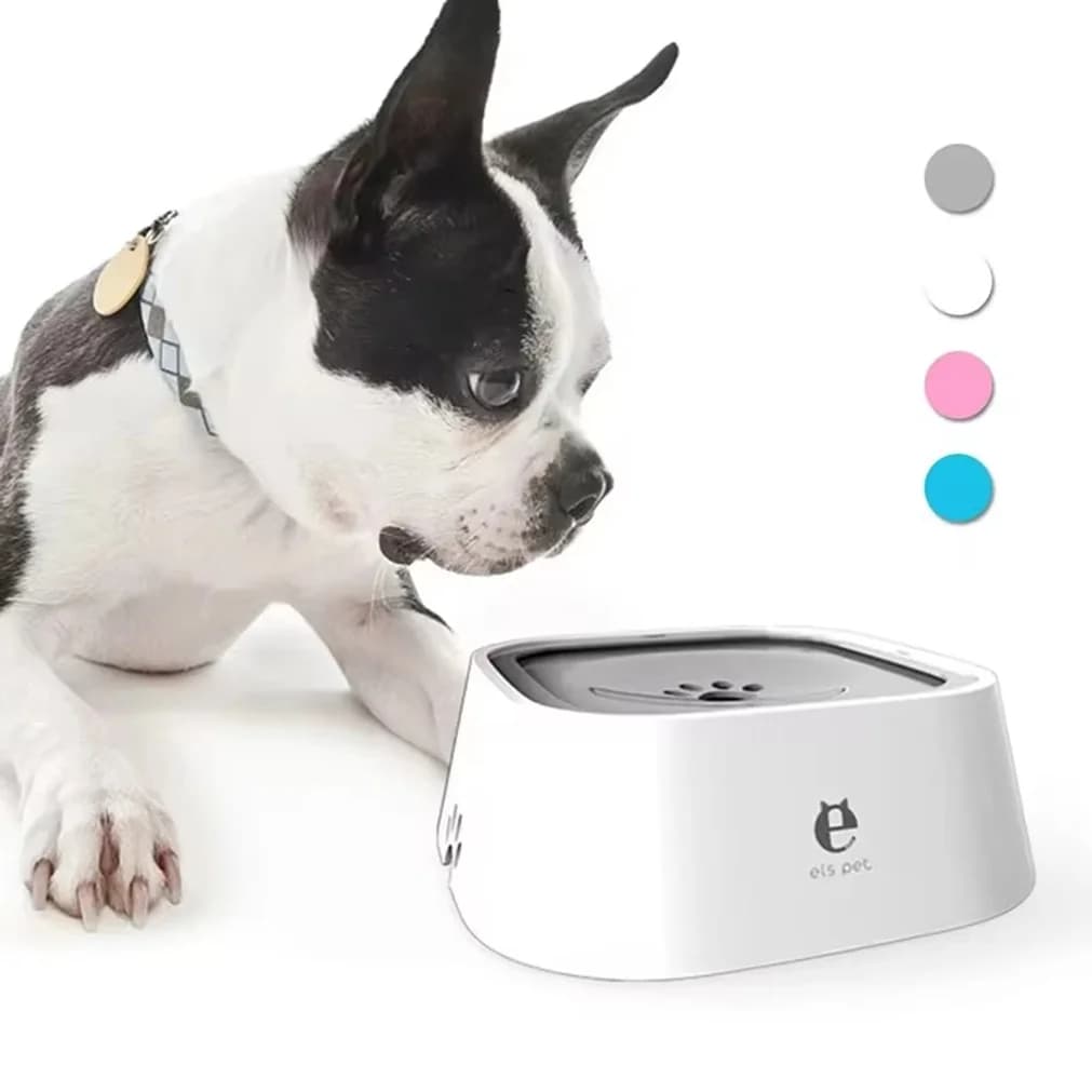 Anti-Spill Slow Water Bowl for Dogs and Cats
