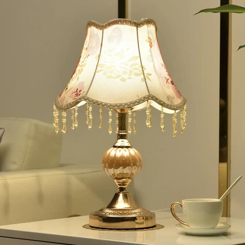 European Bedside Touch Lamp