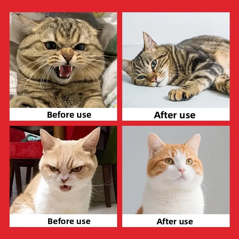 Cat Emotional Soothing Supplement Liquid for Stress Soothing and Emotional Safety Ingredients for Cats Pet Supplies