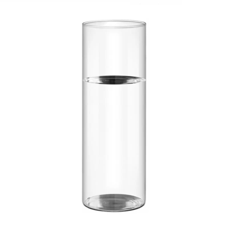 Clear Glass Cylinder Vase