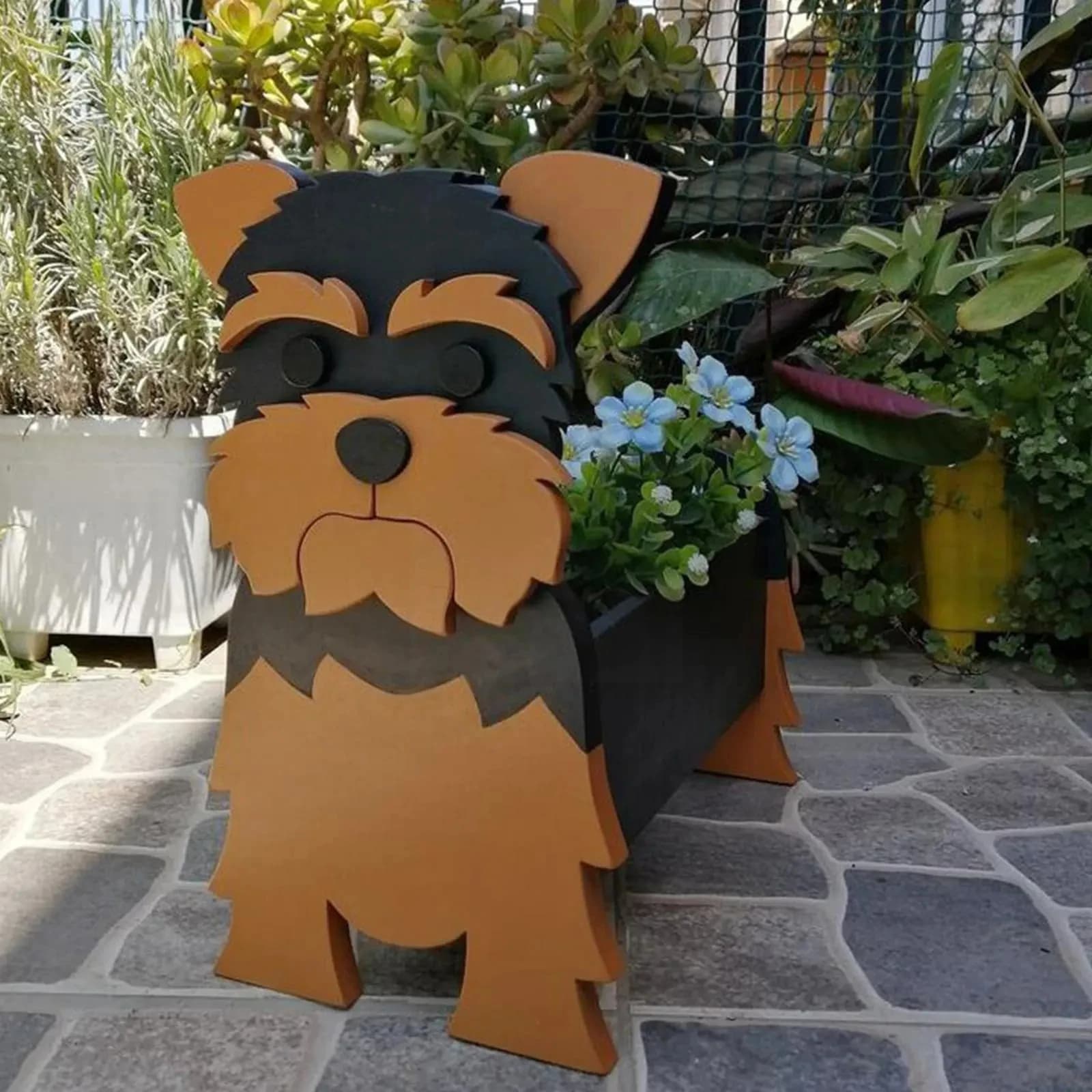 Cute Animal Dog Flower Planter Pot