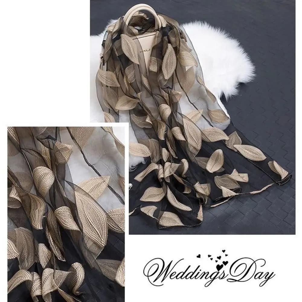 Lightweight Silk Scarf Wrap