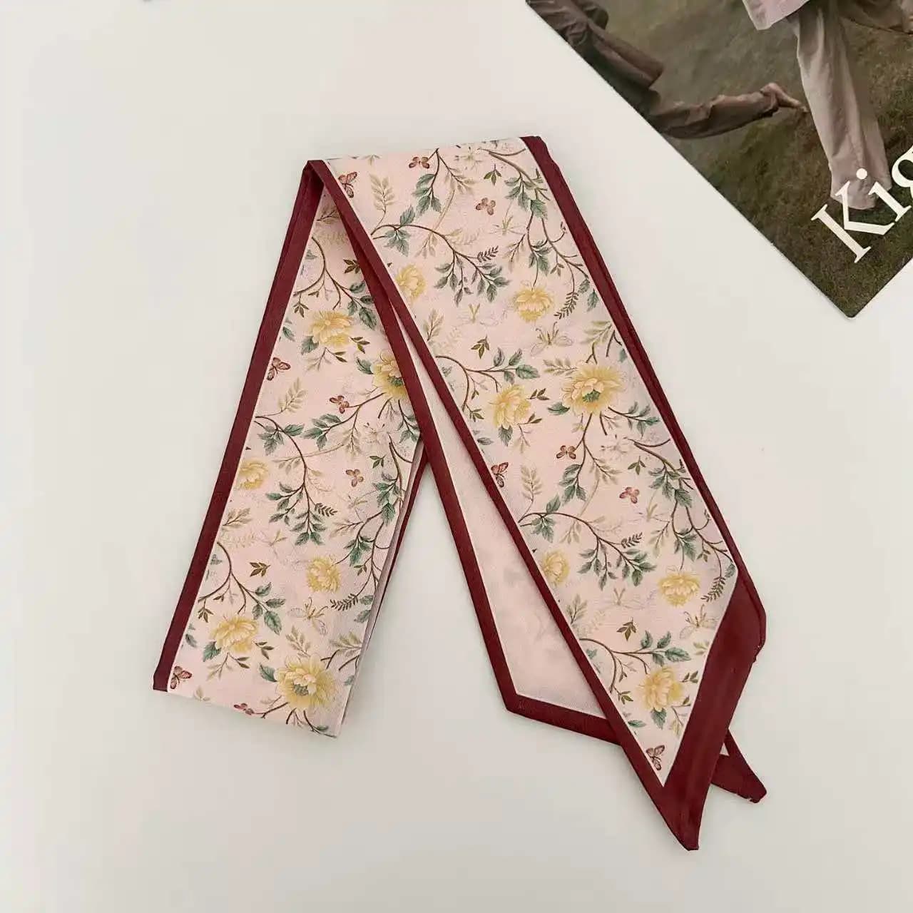 Slim Vintage Style Scarf