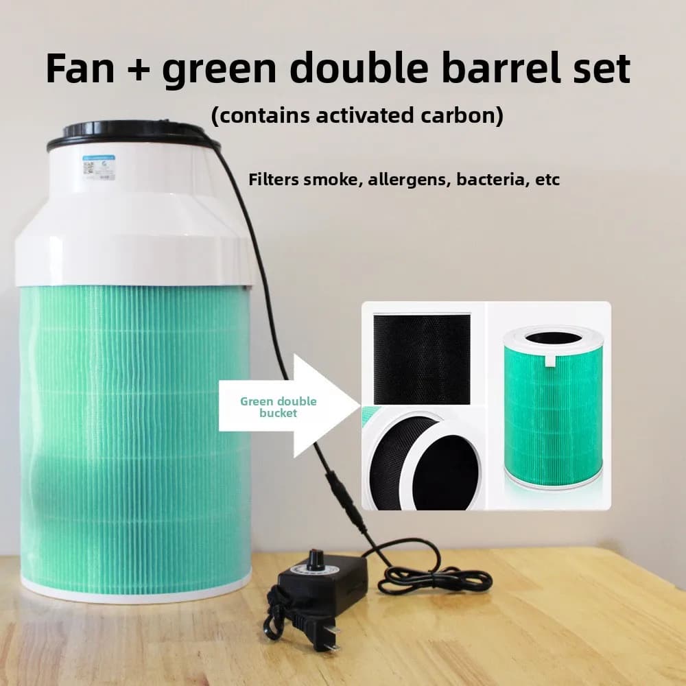 DIY Compact Air Purifier with Formaldehyde Filter