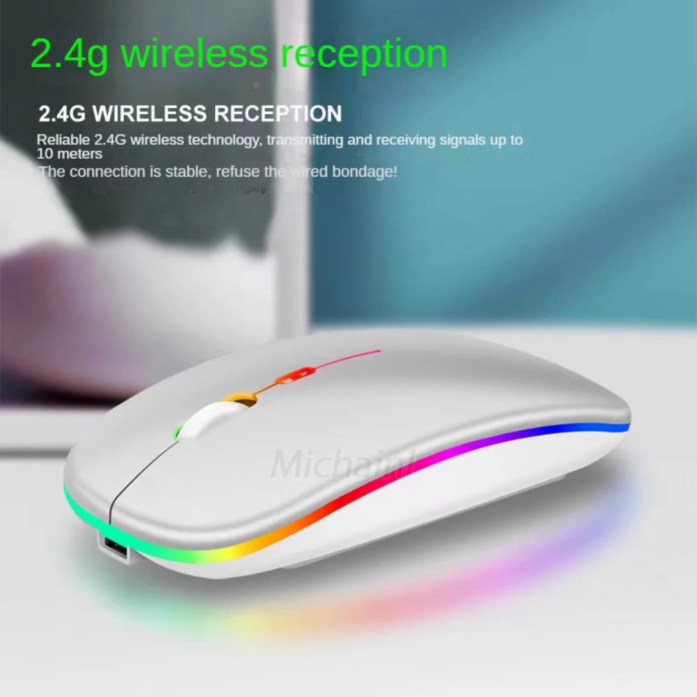 Wireless Bluetooth Rechargeable Gaming Mouse