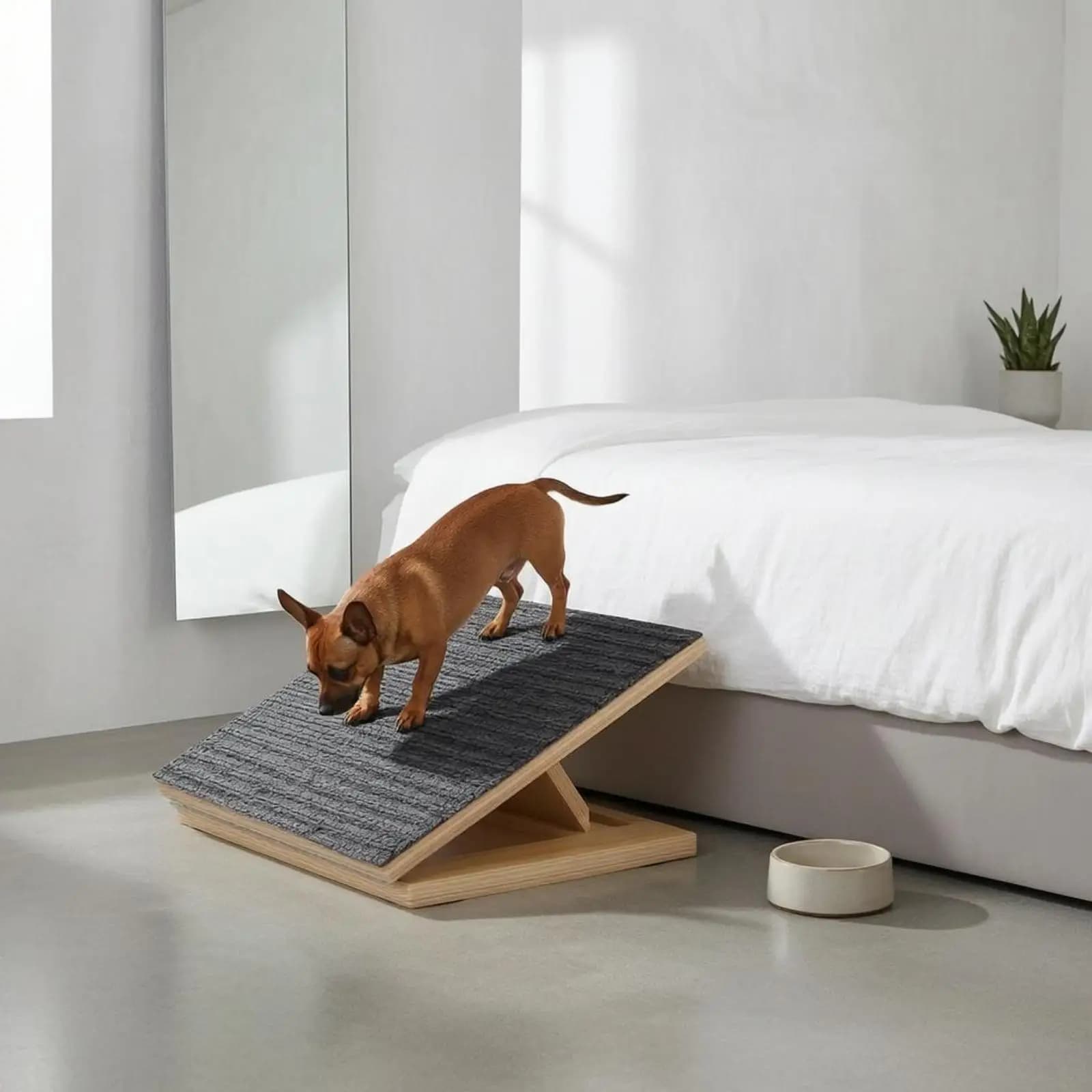 Adjustable Wooden Pet Ramp