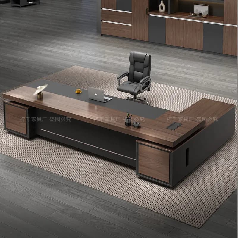 Working Storage Office Desk Vintage Luxury Aesthetic Designer Office Desk Modern Clear Mesa Ordenador Space Saving Furniture