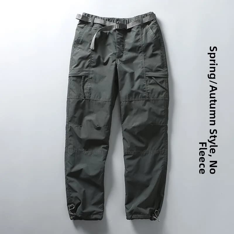 Men's Winter Fleece Lined Outdoor Work Pants