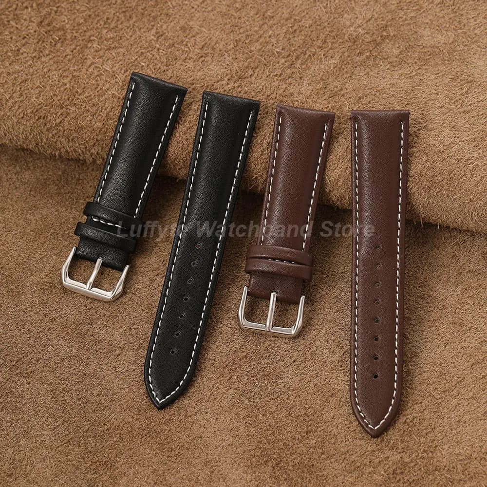Vintage PU Leather Watch Strap
