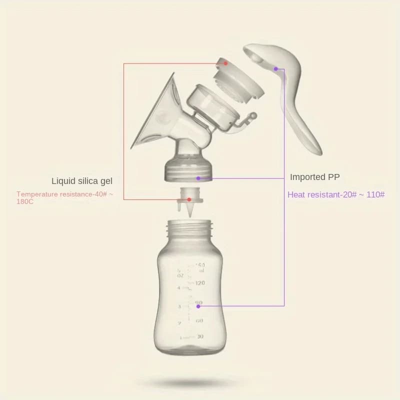 Portable Manual Breast Pump