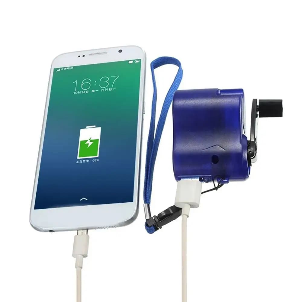 Hand Crank Emergency Phone Charger