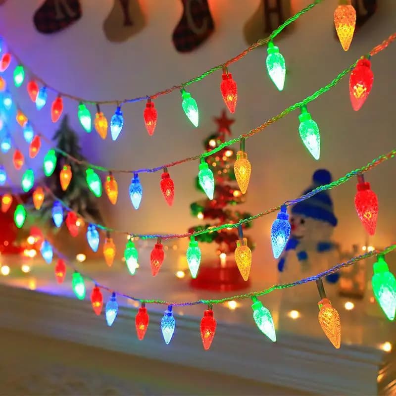 RGB Fairy String Lights Battery USB Powered