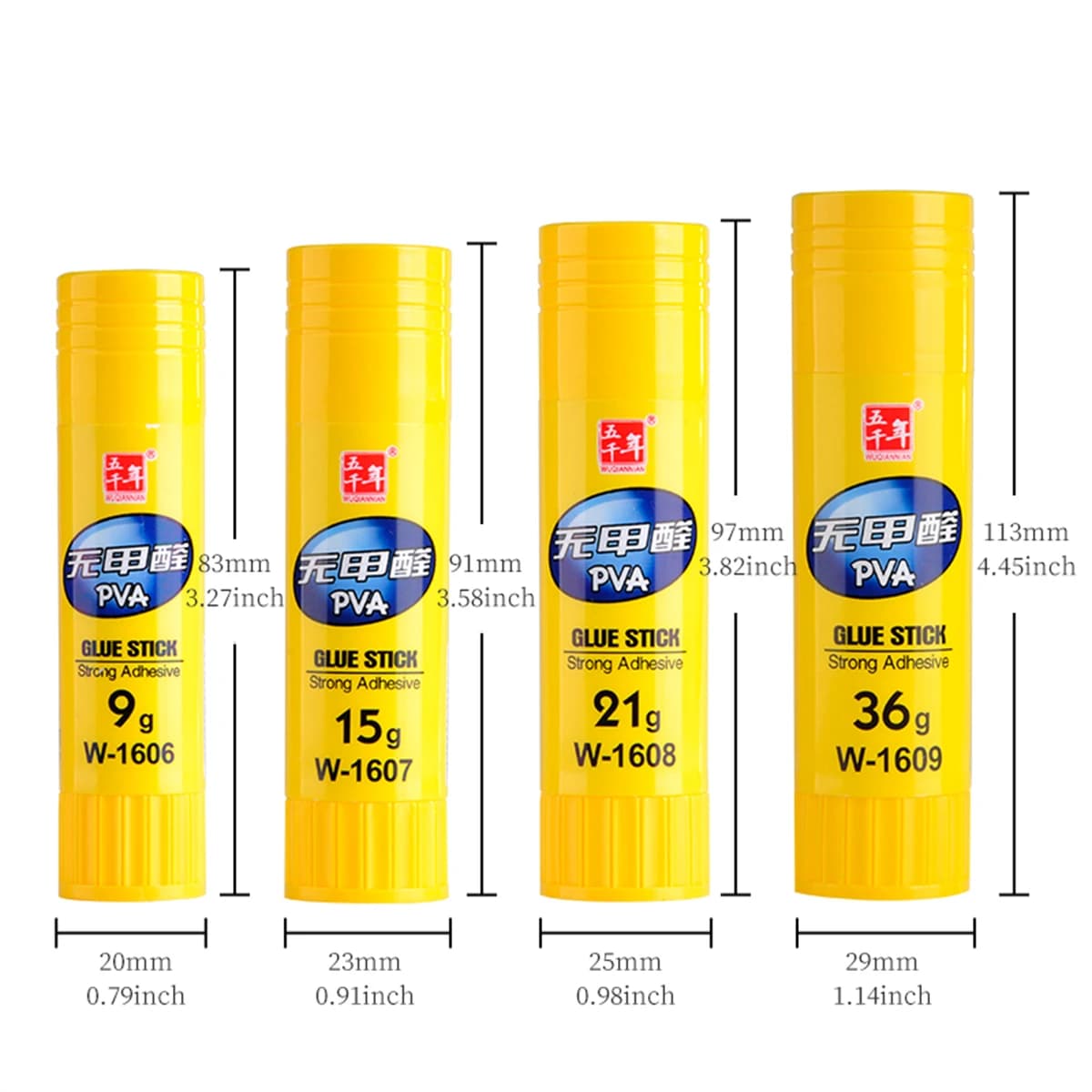 Solid Glue Sticks for Crafts and School