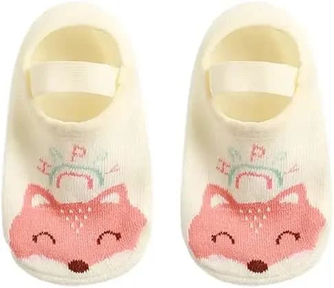 Kids Non-Skid Toddler Socks with Grip Sole