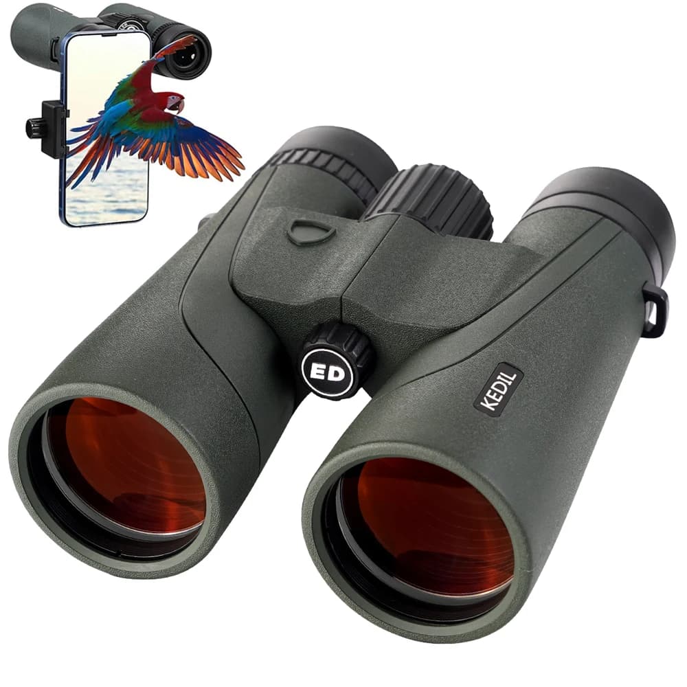 Professional HD Binoculars 12x50 BAK4 Waterproof