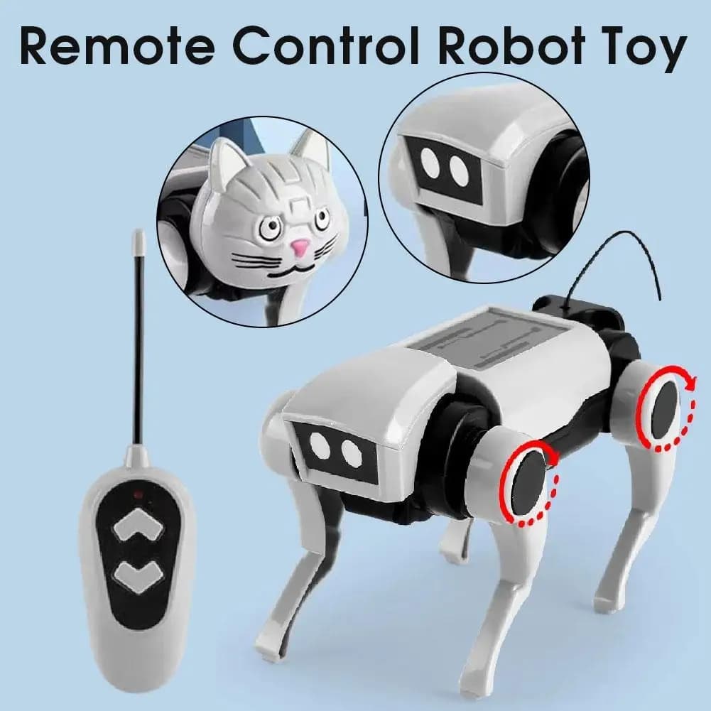 DIY Mechanical Dog Robot Assembly Toy
