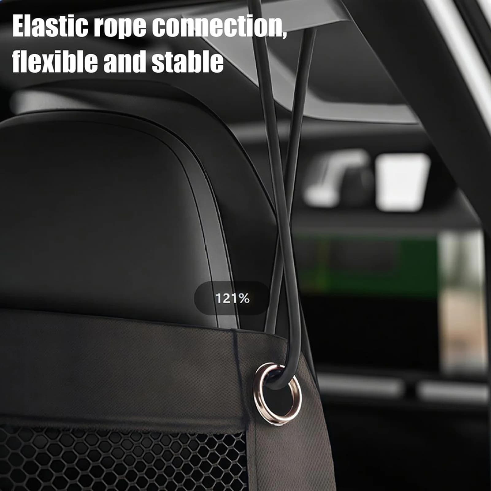 Dog Car Barrier Net Pet Backseat Divider