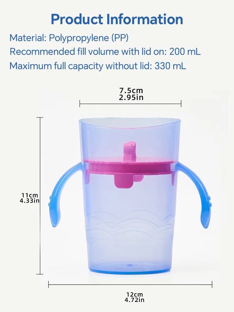 Kids Training Sippy Cup with Anti-Choke Flow