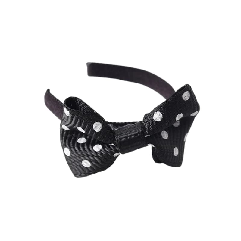 Mini Bow Hoop Headband for Dolls