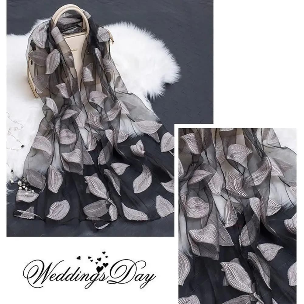 Lightweight Silk Scarf Wrap