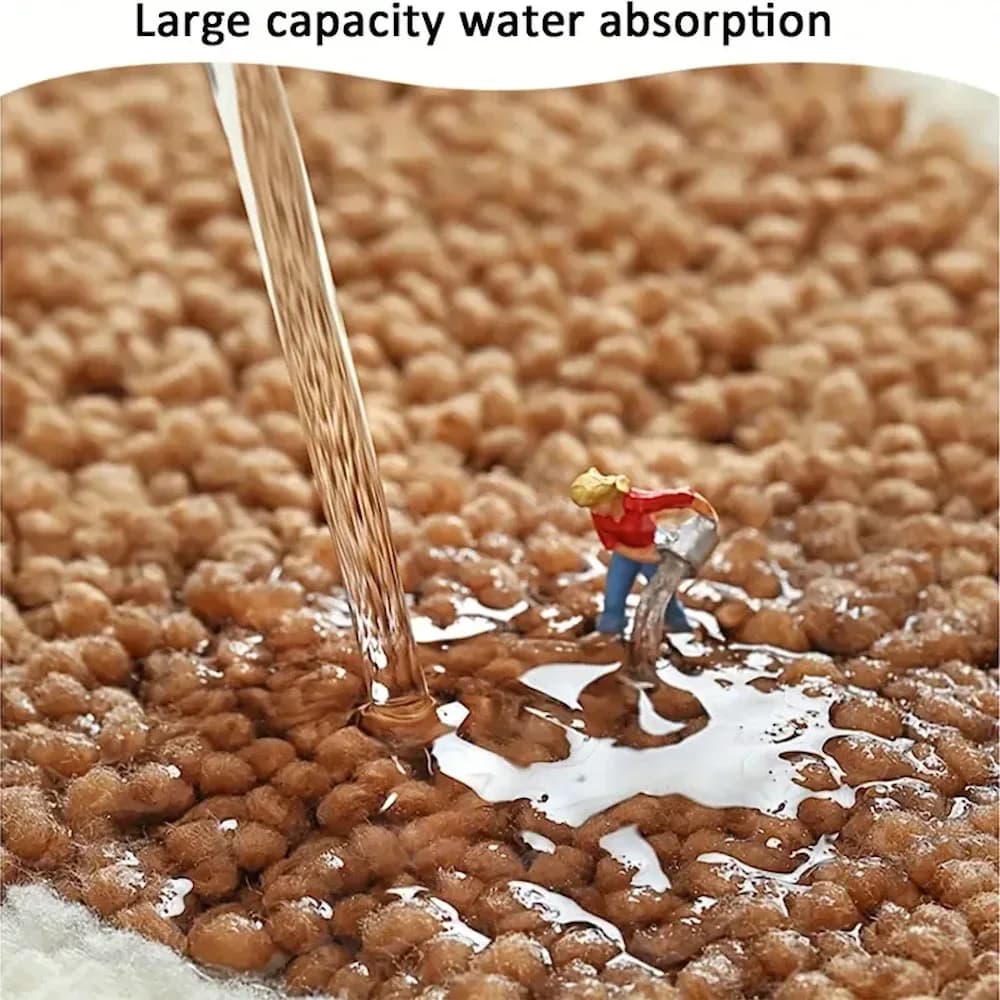 Soft Microfiber Bath Mat Non-Slip
