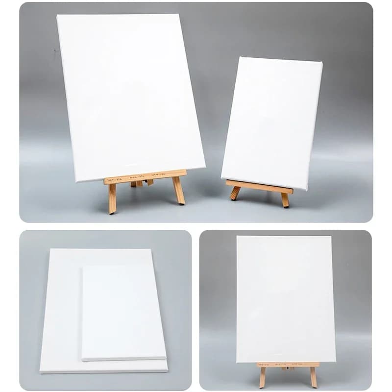 Cotton Canvas Boards Assorted Sizes Set of 5