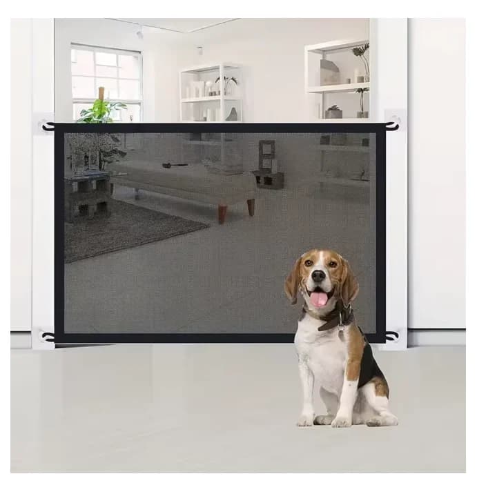 Mesh Pet Gate Retractable Barrier