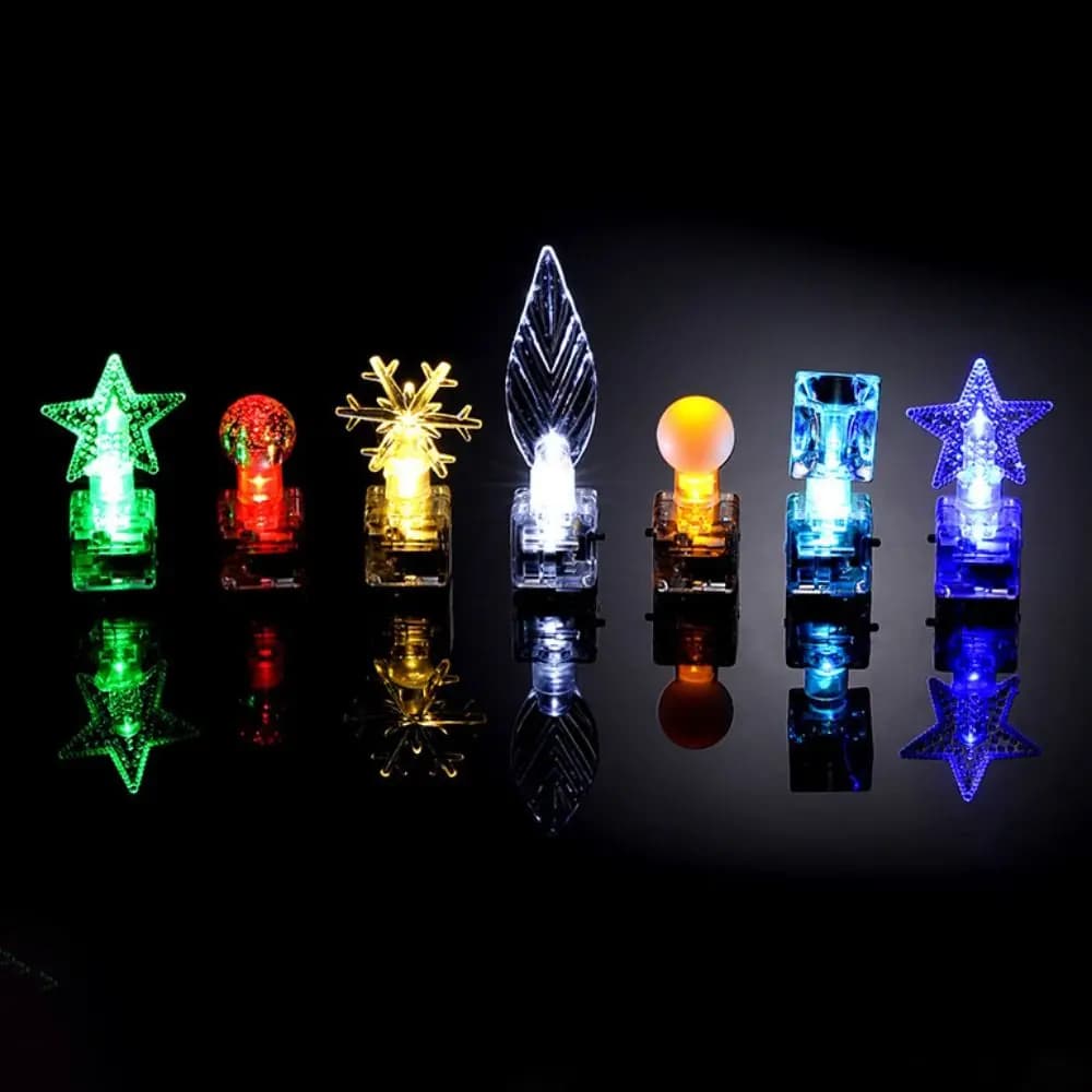 Aquarium Fish Tank Lamp Control Color Circular Aquarium LED Light Mini Home Decoration Accessories