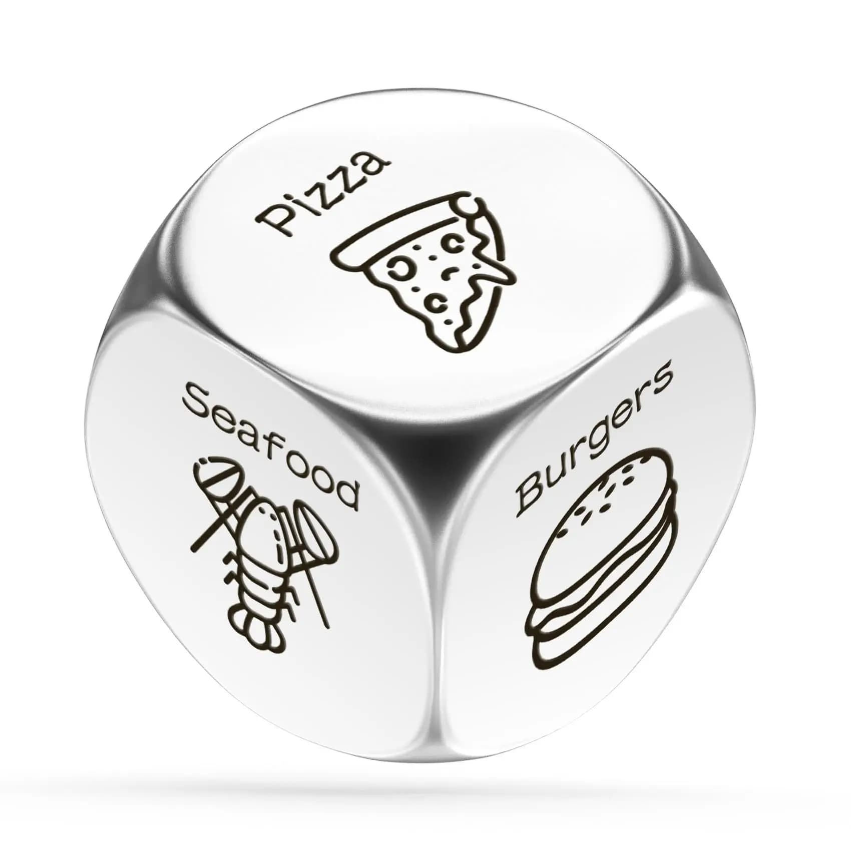 Stainless Steel Food Decision Dice