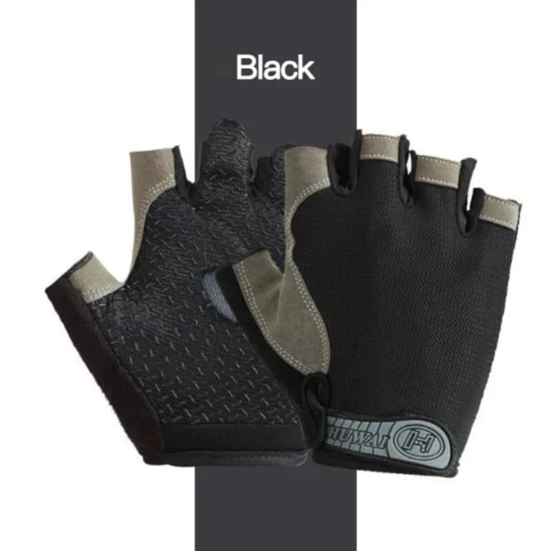 Gym Outdoor Sport Gloves  Anti-Slip Weight Training Fingerless Gloves Cycling Hiking Boxing Exercise Workout Breathable Gloves
