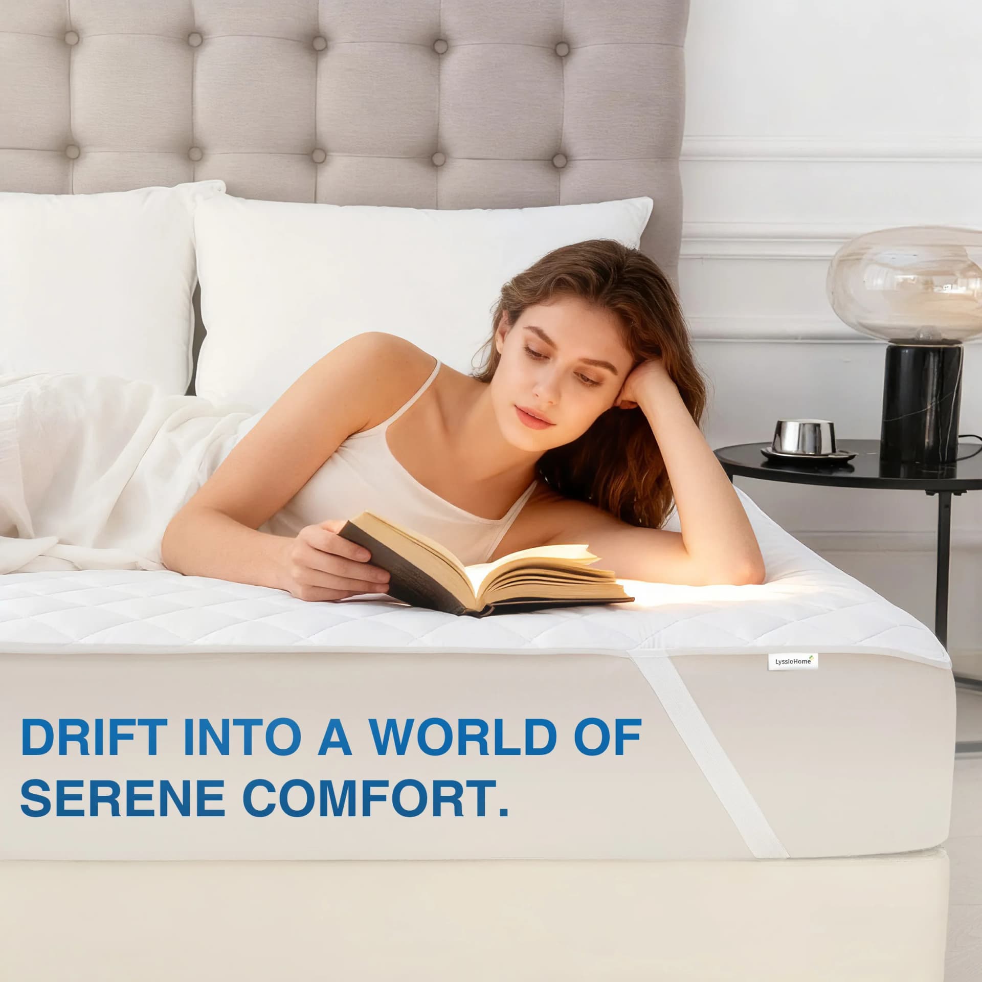 Waterproof Mattress Protector with Elastic Straps
