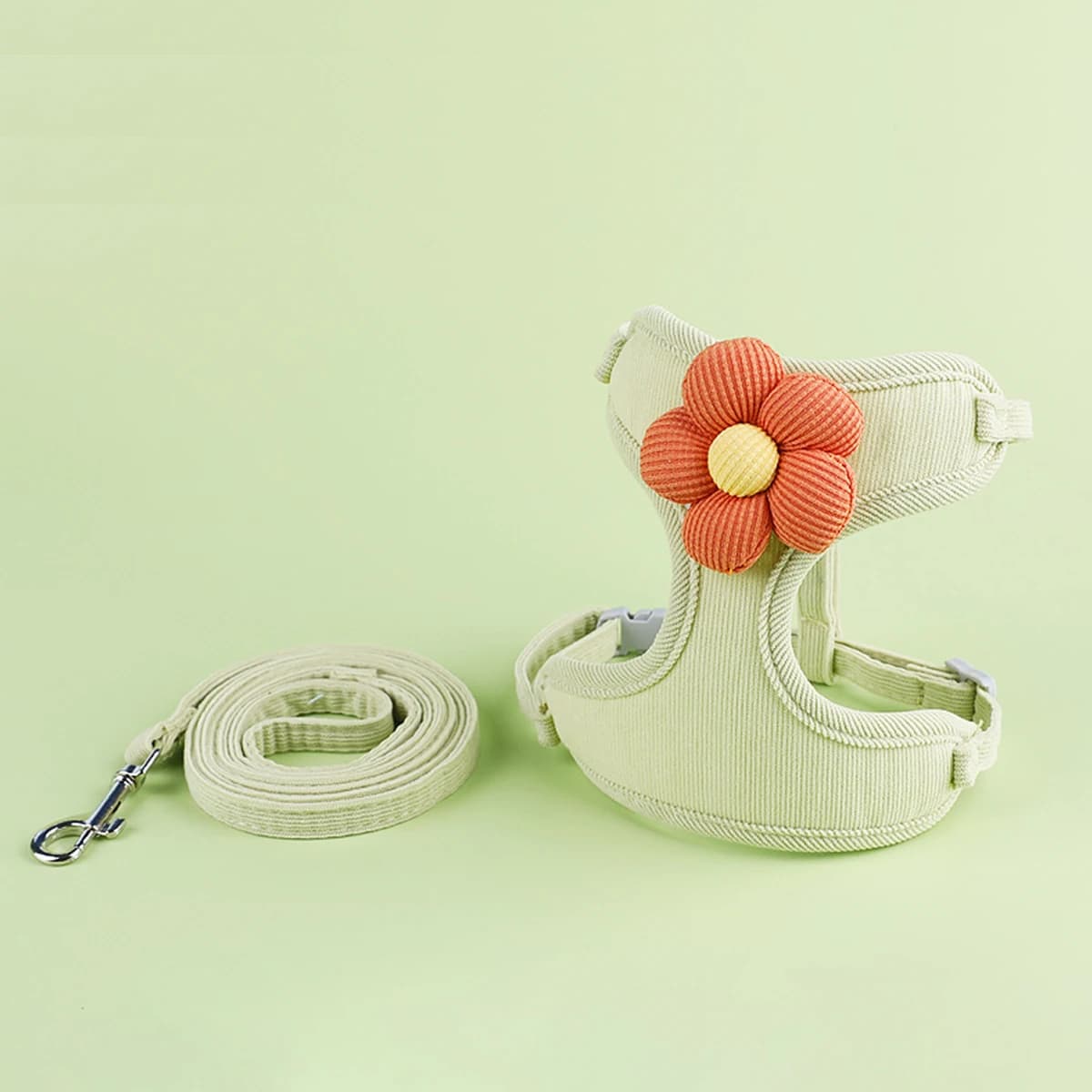 Adjustable Harness and Leash Set for Small Pets