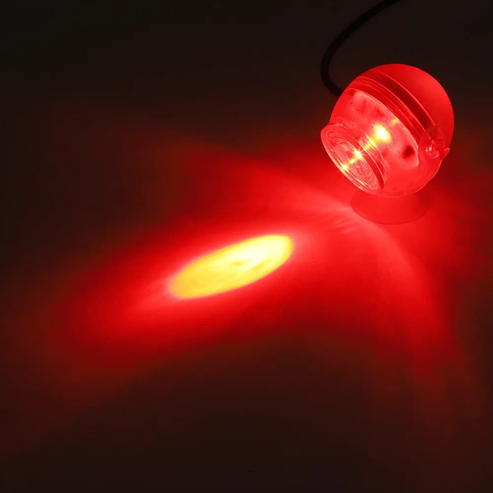1W LED Color-Changing Aquarium Light - 360° Rotatable, Multi-Color Underwater Light for Fish Tanks & Ponds (USB Powered)