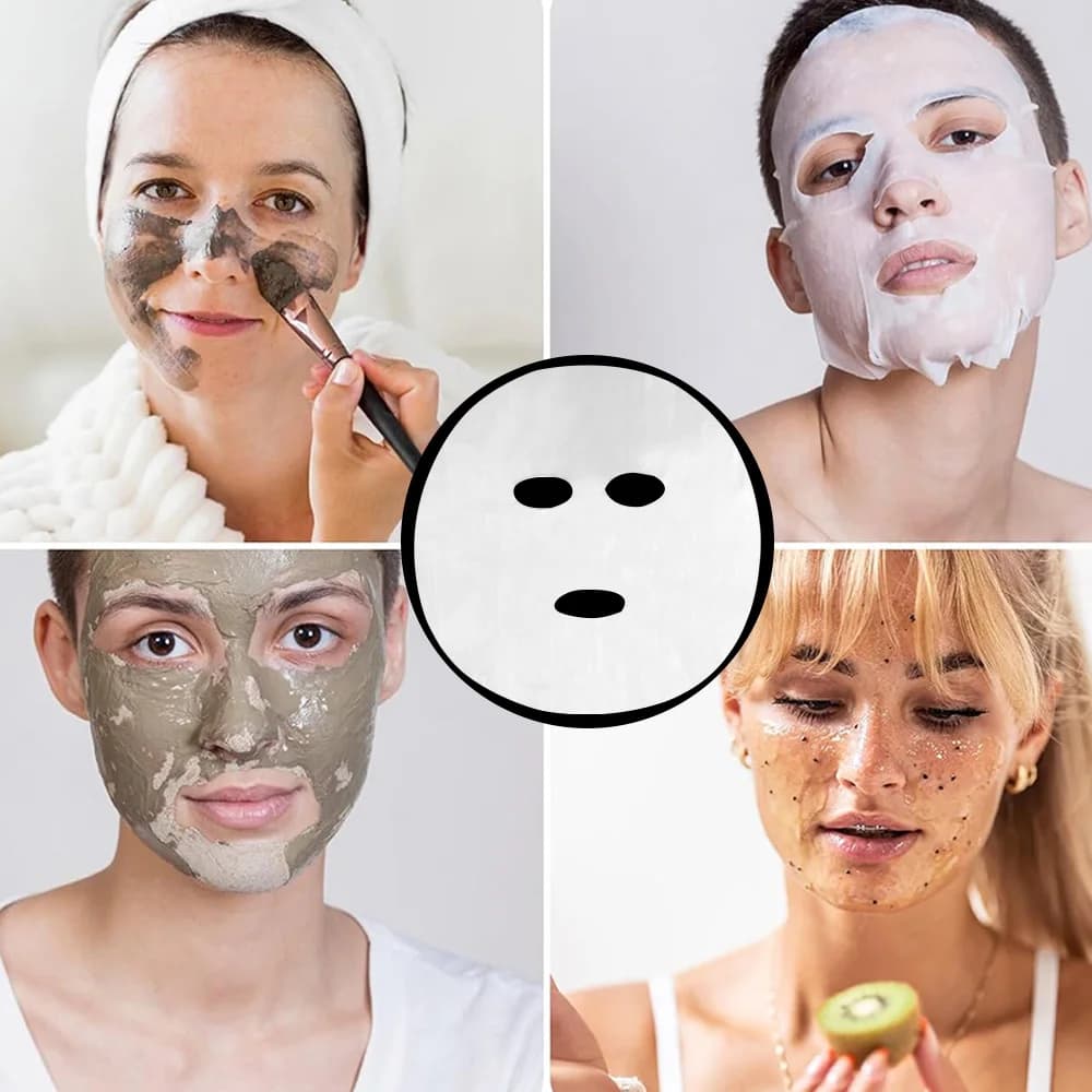 Transparent Moisturizing Facial Mask Sheets