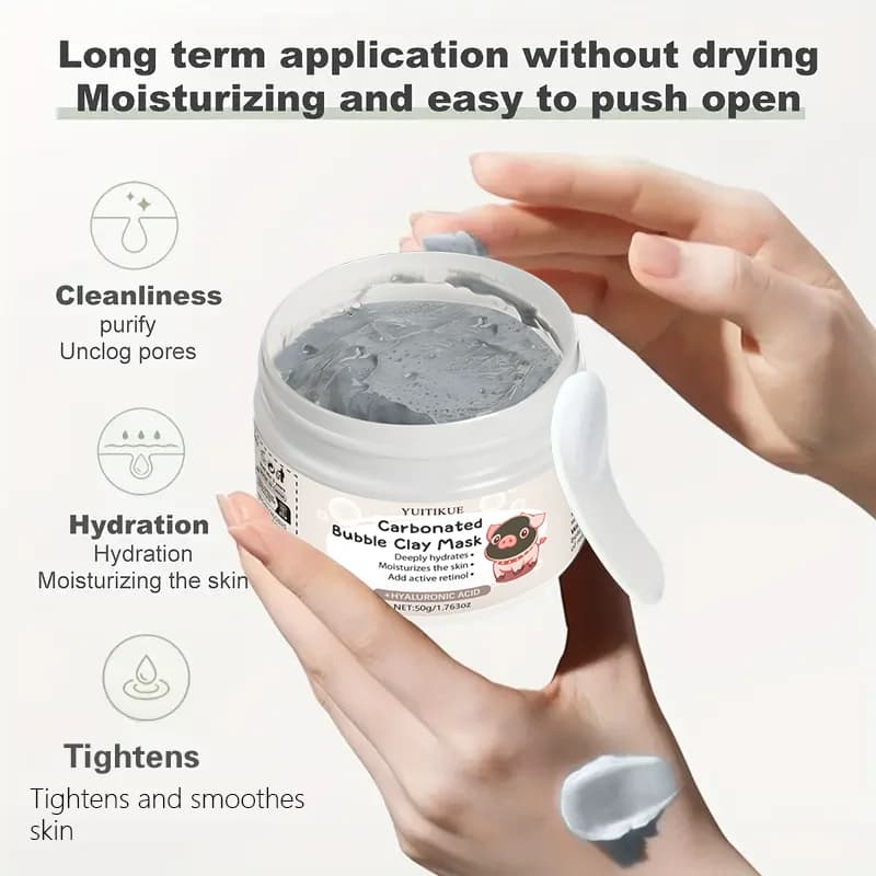 Carbonated Bubble Clay Mask