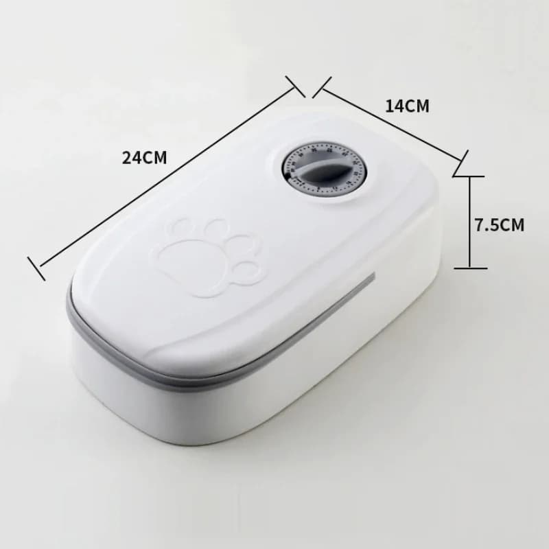 Automatic Pet Food Dispenser Bowl with Timer