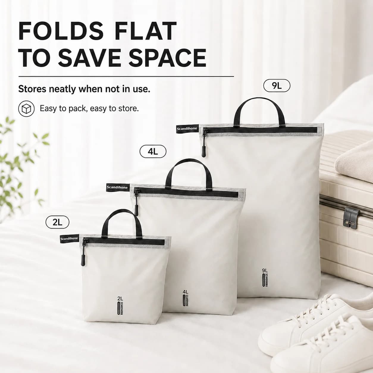 Waterproof Luggage Organizer Packing Cubes